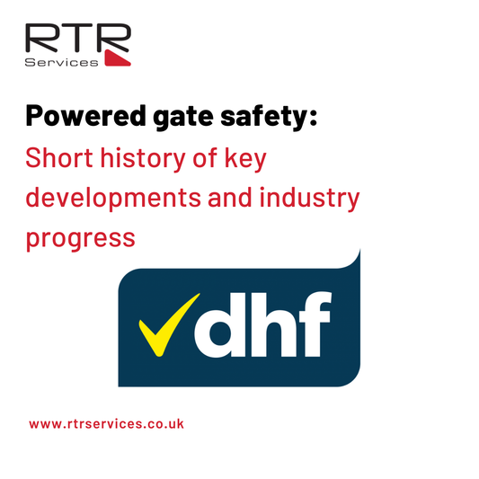 Powered gate safety: Short history of key developments and industry progress