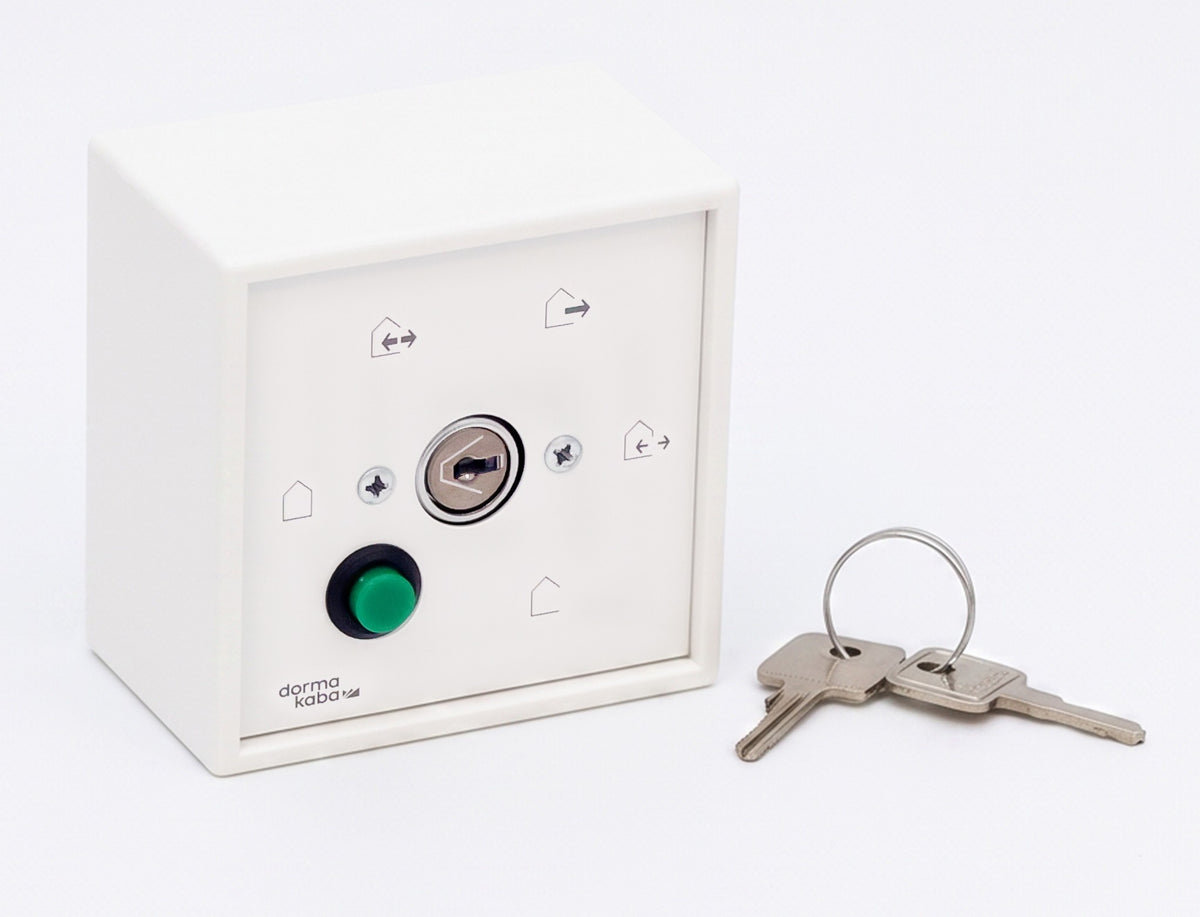 ACC0330 dormakaba 5 Position Keyswitch with Green Button