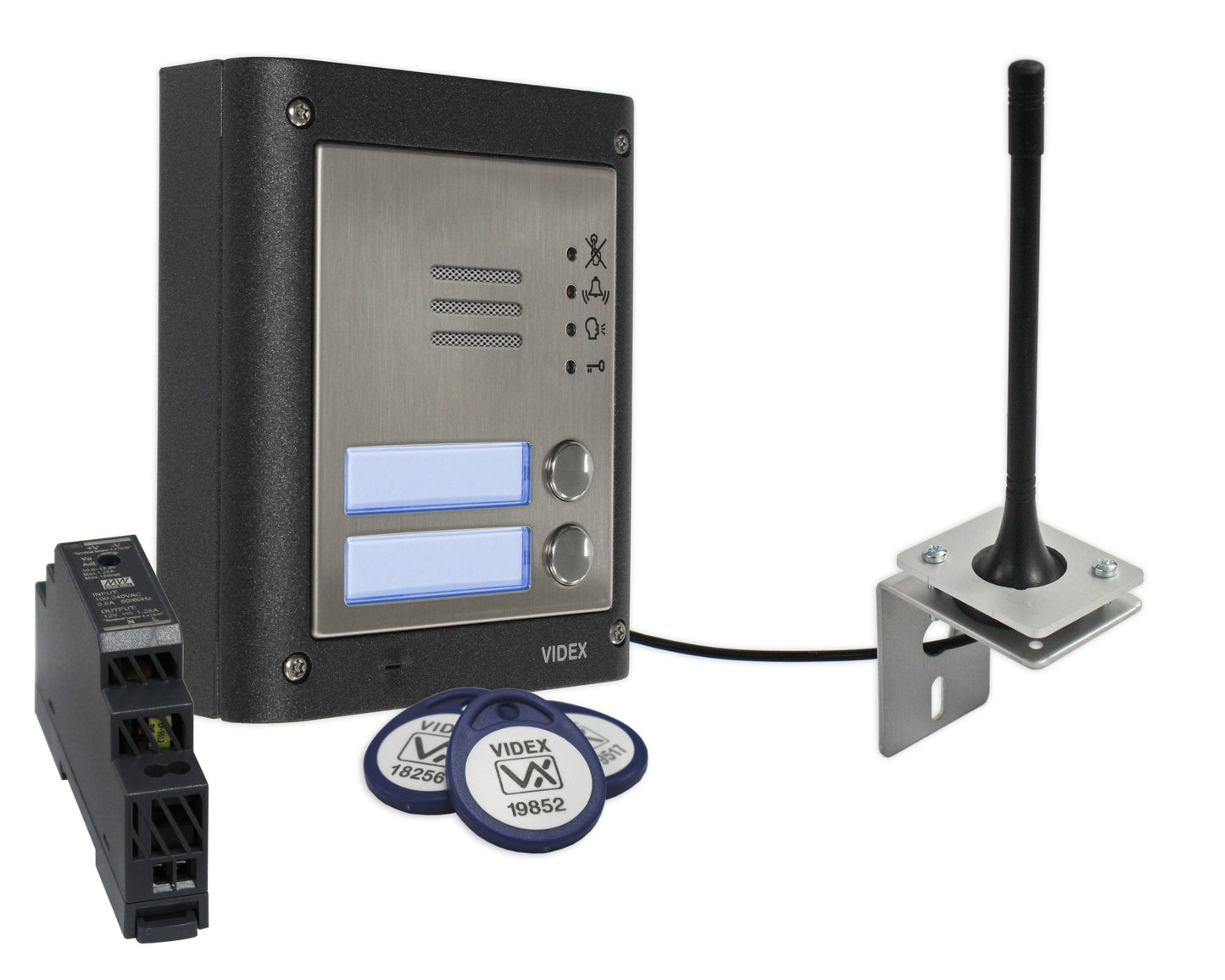 SEC0742 Videx 4000 Series GSM Kits – audio & prox