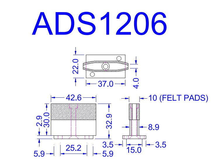 ADS1206 GEZE SC Floor Guide