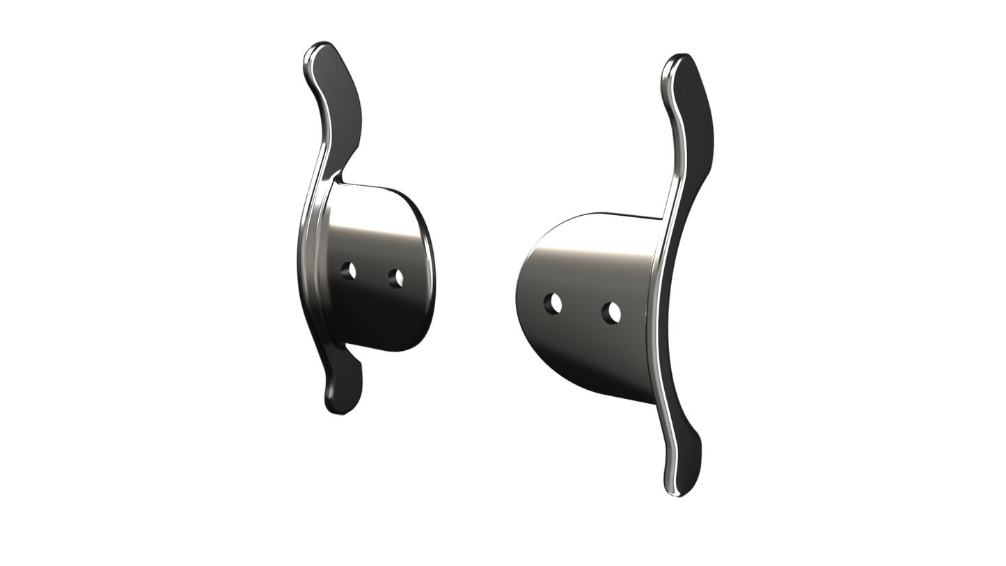 IND0018 Paramount 26 Endlocks Steel 75mm (pair)