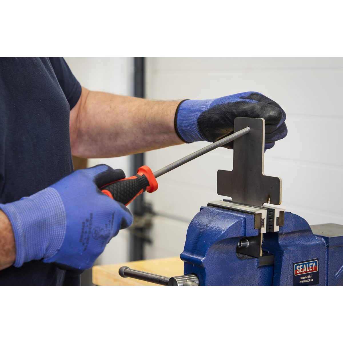 ENT1008 Sealey Premier AK5862 Smooth Cut Round Engineer’s File 200mm