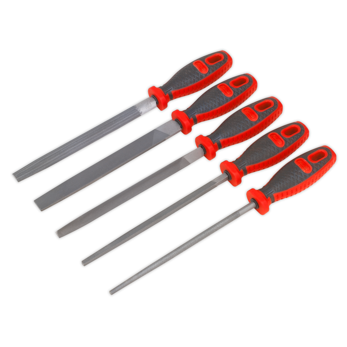 ENT1009 Sealey Premier Engineer’s File Set 5pc 200mm