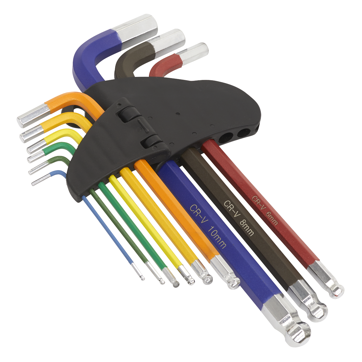 ENT1020 Sealey Premier AK7190 Long Ball-End Hex Key Set 9pc