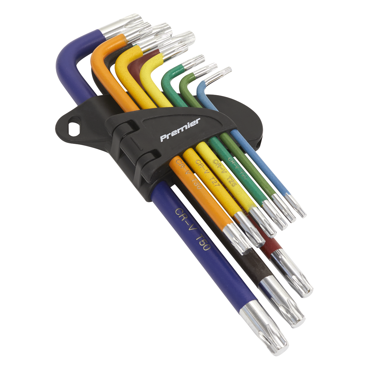 ENT1024 Sealey Premier AK7193 Long TRX-Star* Key Set 9pc