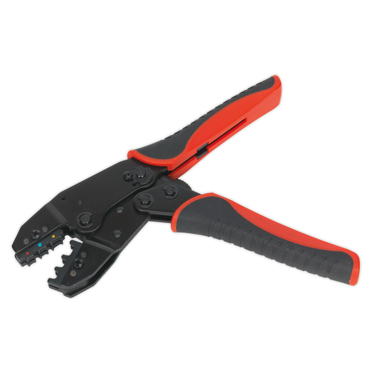 ENT1031 Sealey AK385 Ratchet Crimping Tool Insulated Terminals