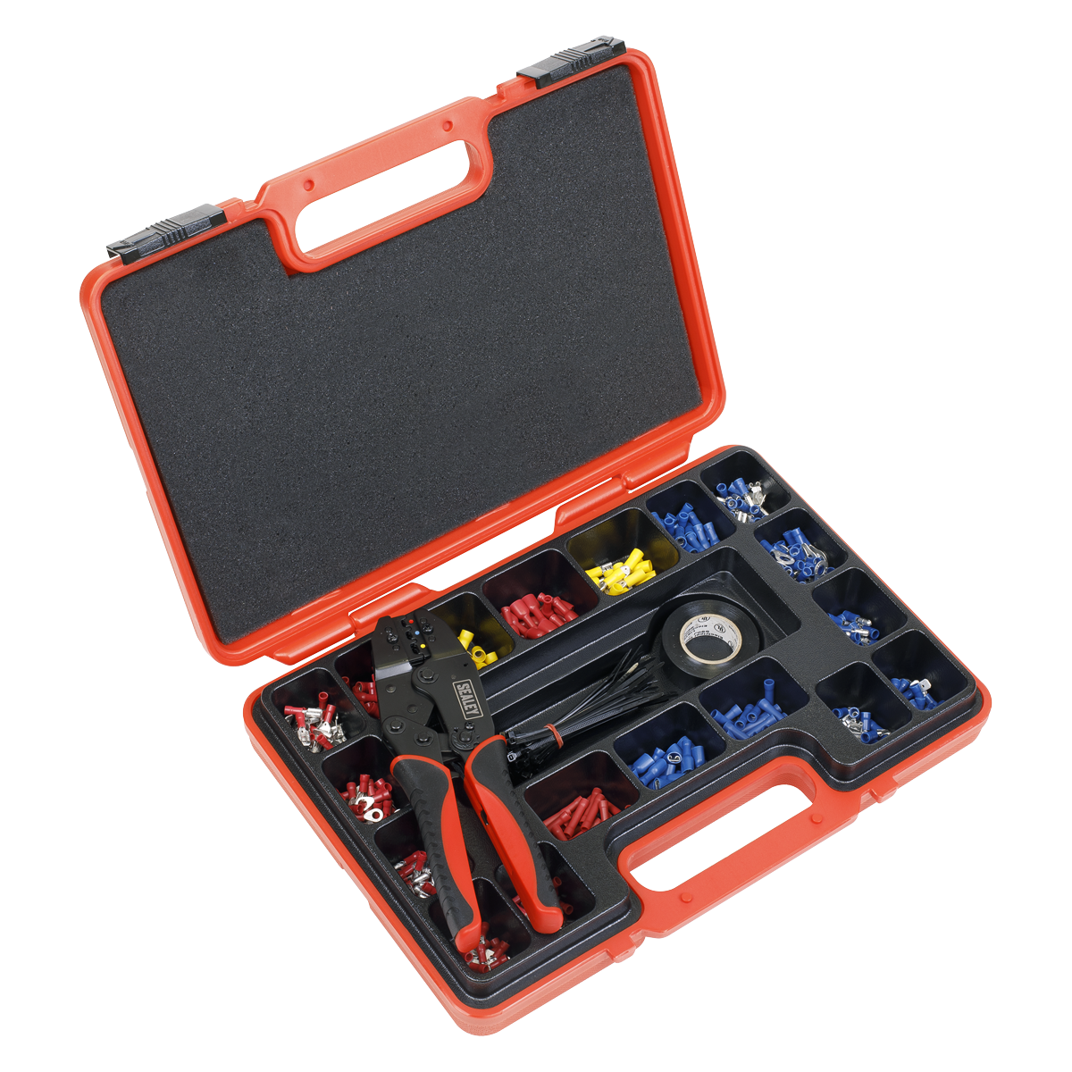 ENT1032 Sealey AK386 Ratchet Crimping Tool Kit 552pc