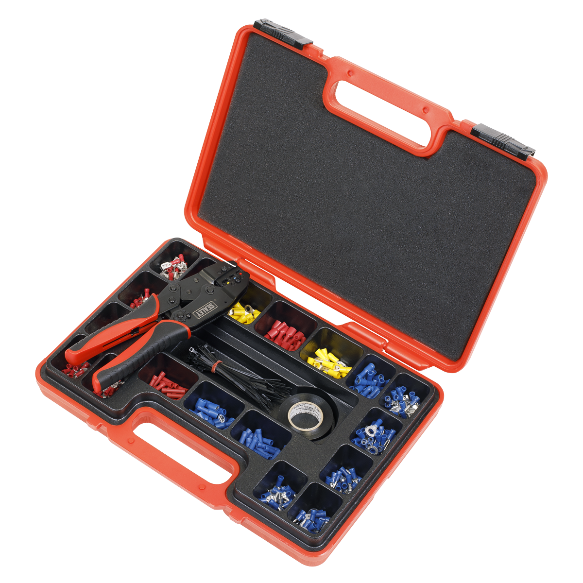 ENT1032 Sealey AK386 Ratchet Crimping Tool Kit 552pc