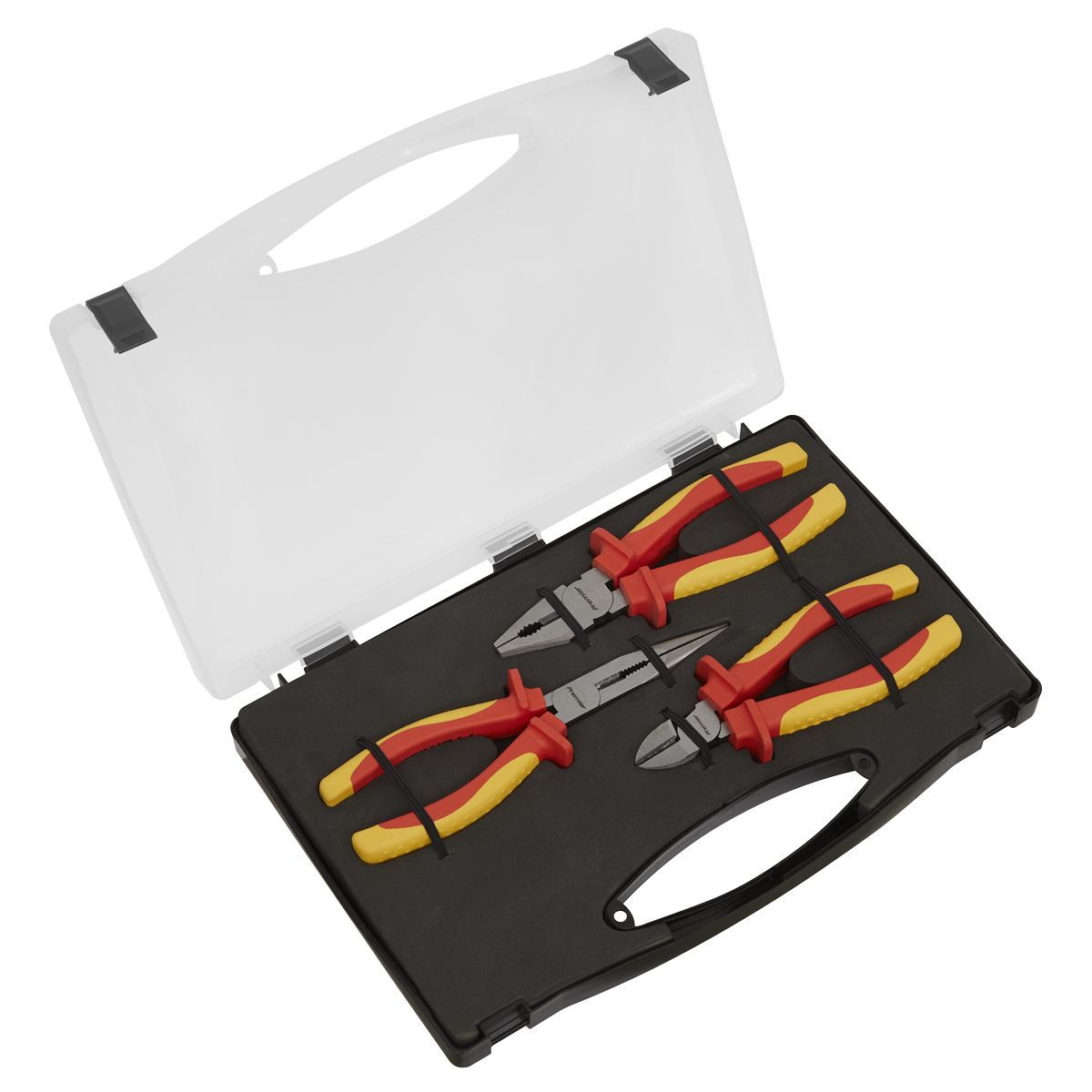 ENT1053 Sealey Premier AK83452 Pliers Set 3pc – VDE Approved