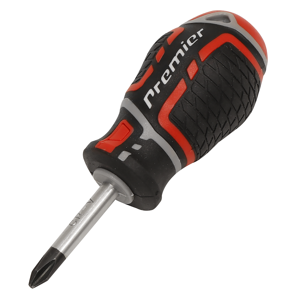 ENT1073 Sealey Premier AK4363 Pozi (Stubby) GripMAX® Screwdriver #2 x 38mm