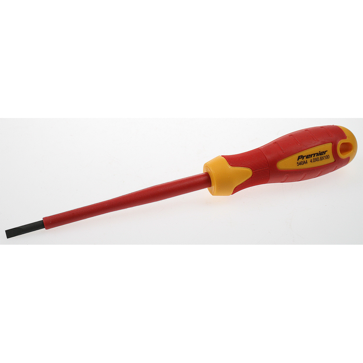 ENT1100 Sealey Premier AK6124.03 VDE Slotted Screwdriver sl4.0 x 100mm