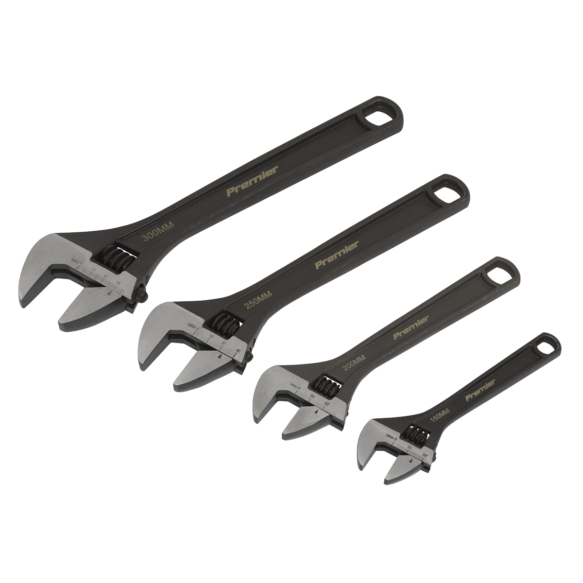 ENT1134 Sealey Premier Adjustable Wrench Set