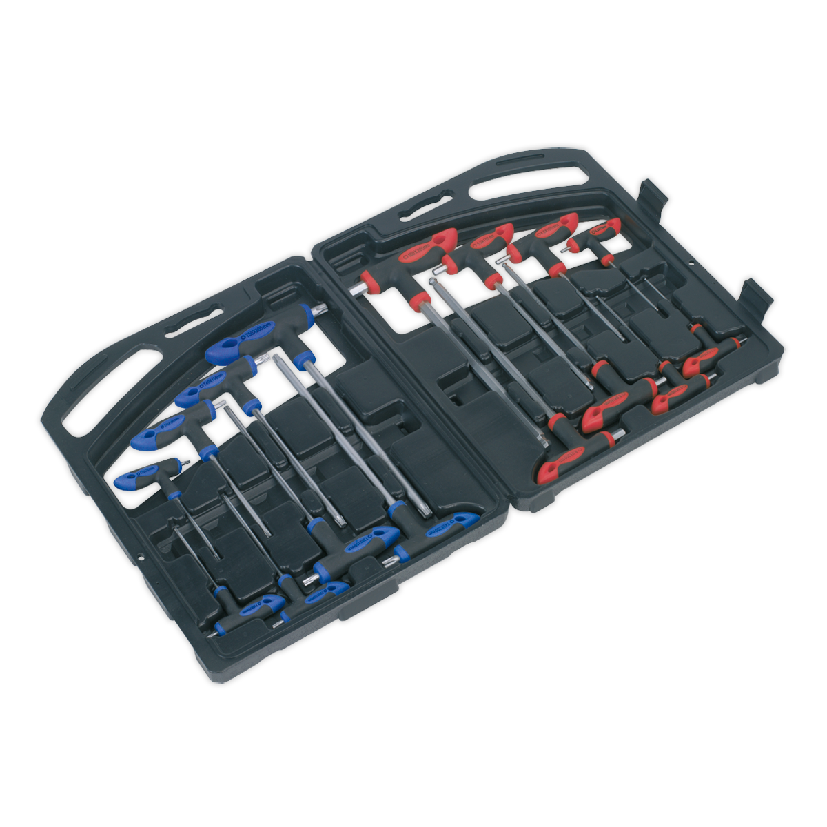 ENT1149 Sealey Premier AK7147 T-Handle TRX-Star* & Hex Key Set 16pc