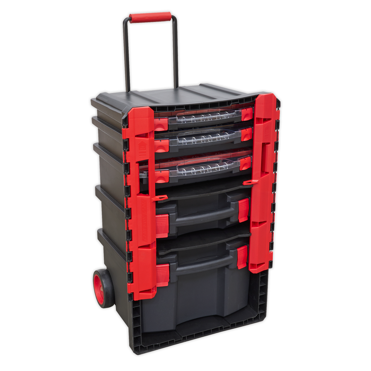 ENT1153 Sealey AP860 Professional Mobile Toolbox With 5 Removable Storage Cases