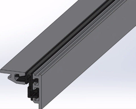 30030049 dormakaba ES250 PRO Easy Cover Hinge Profile