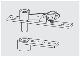 40TC01209. AXIM FS4000 Double Action Retractable top centre Pivot