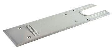 40TC5407NV. GEZE Cover plates for TS 550 NV Satin Stainless Steel