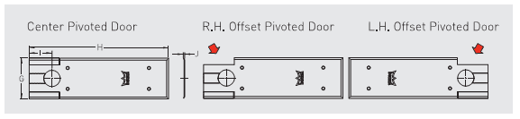 46700000 dormakaba BTS80 Cover plate, Satin stainless steel