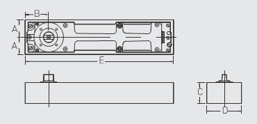 80130000 dormakaba BTS80 Unit, box & spindle - EN6
