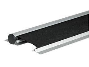 ACC0100 FP200 Finger Protection Silver Anodised & Fabric Blind