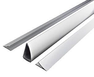 ACC0119 Finger Protection Pivotsafe for Pivot Doors Single Action Silver