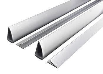 ACC0123 Finger Protection Pivotsafe for Pivot Doors Double Action Silver