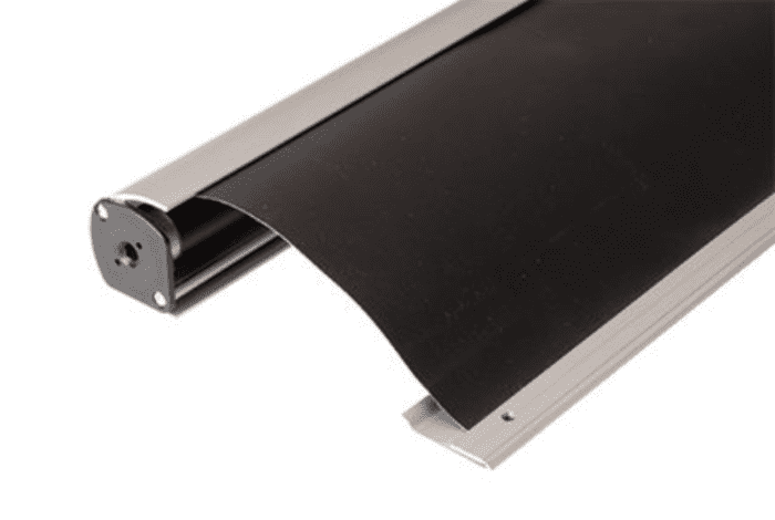 ACC0127 RollerGuard Finger Protection Silver Anodised & PVC Blind BS 8613 Compliant