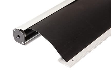 ACC0129 RollerGuard Finger Protection White Powder Coated & PVC Blind BS 8613 Compliant
