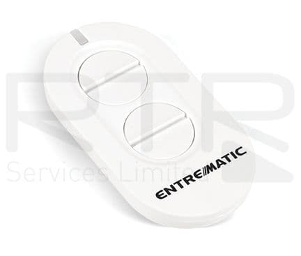 GAB4337 Ditec ZEN4W 4 Channel Transmitter 433 MHz White