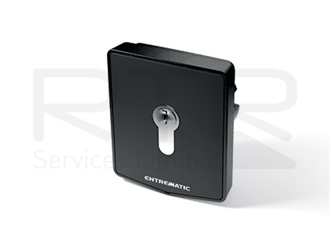 GAB4357 Ditec AXK5I Semi Recessed Key Operated Selector Switch & Cylinder