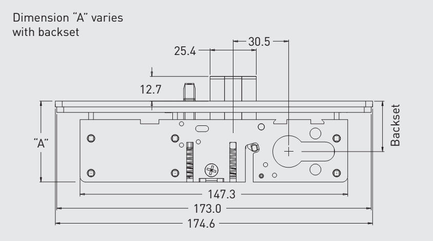 HRD 8230 Alpro 4570 Series Euro Cylinder Deadlatches