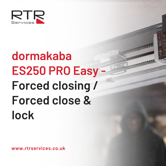 dormakaba ES250 PRO Easy – Forced closing / Forced close & lock