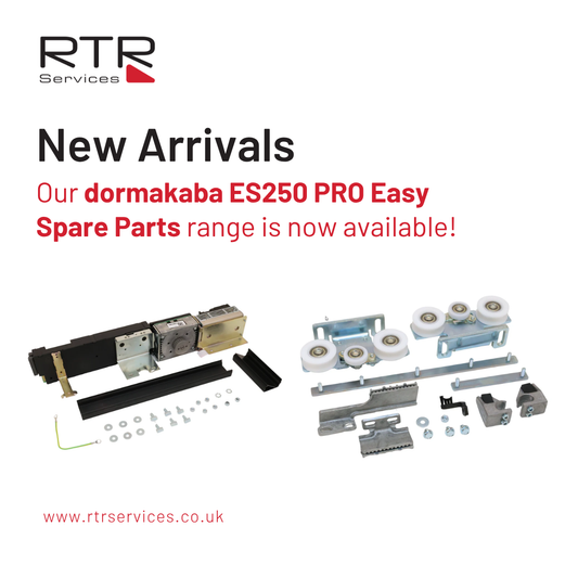 Expanding Support for the dormakaba ES250 PRO Easy: RTR Launches Spare Parts Range