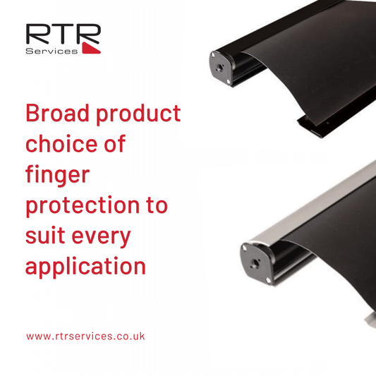 Broad product choice of finger protection to suit every application