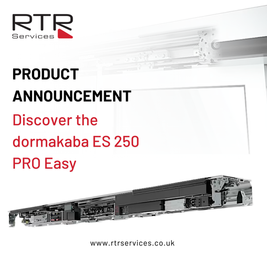 Product Launch Announcement: Introducing the dormakaba ES 250 PRO Easy Drive System for Automatic Sliding Doors