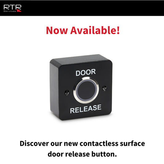 NEW: Contactless Surface Door Release Button