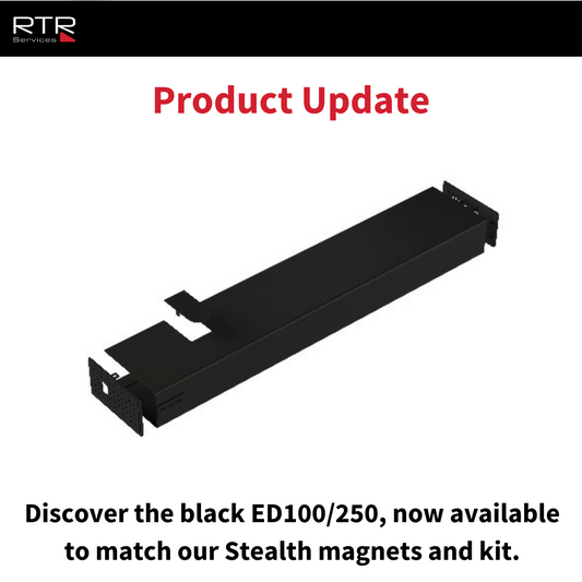 ED100 and ED250 now available in Black.