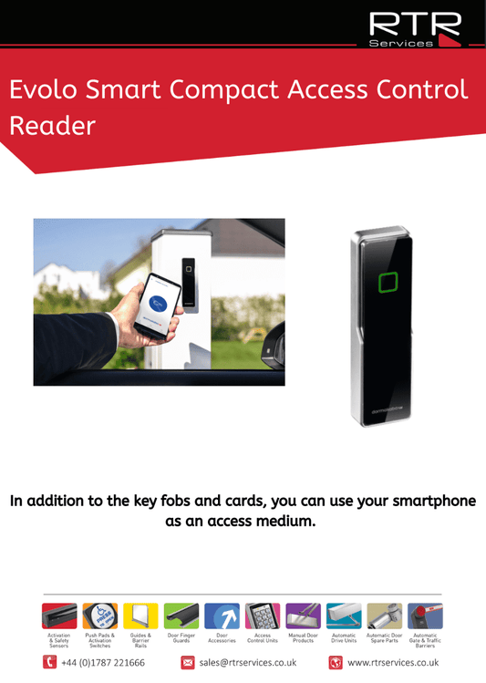 Evolo Smart Compact Access Control Reader
