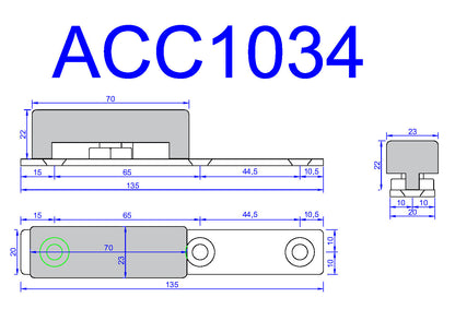 ACC1034 Floor Guide Full Plate