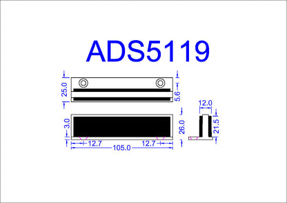 40ADS5119 Record Standard Sliding Floor Guide