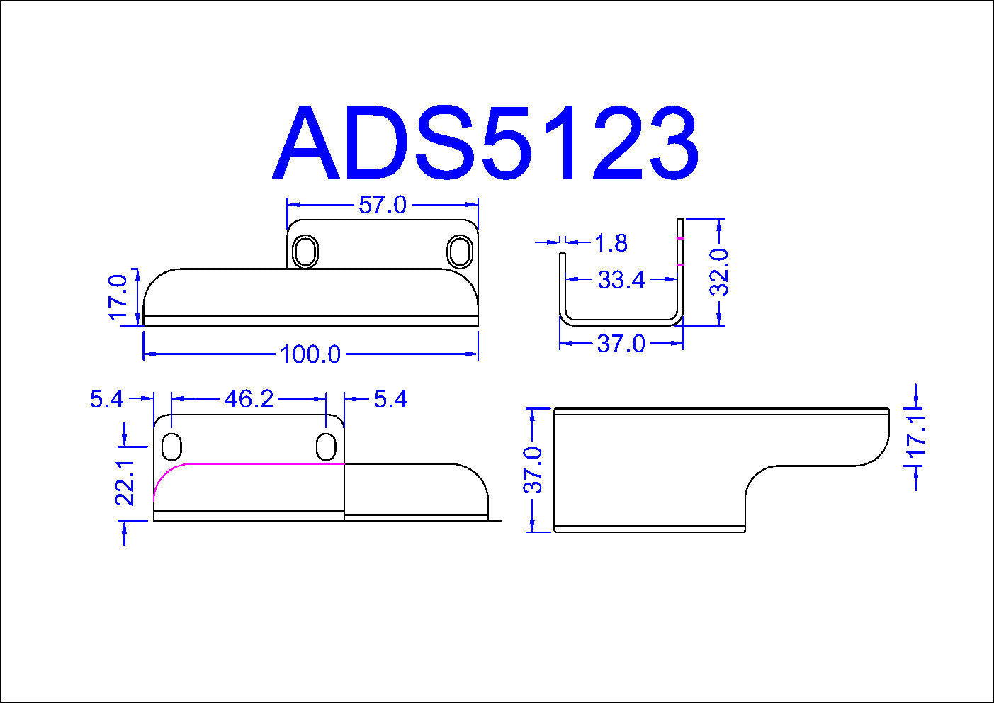 40ADS5123 Door Leaf Guide TSA 32