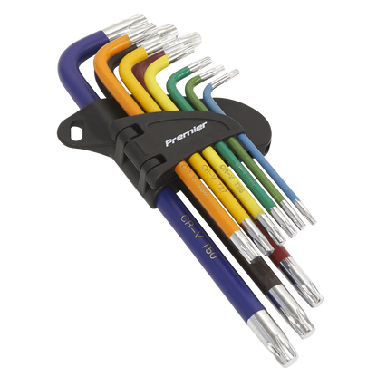 ENT1024 Sealey Premier AK7193 Long TRX-Star* Key Set 9pc