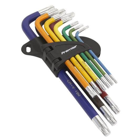 ENT1024 Sealey Premier AK7193 Long TRX-Star* Key Set 9pc