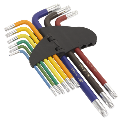 ENT1024 Sealey Premier AK7193 Long TRX-Star* Key Set 9pc