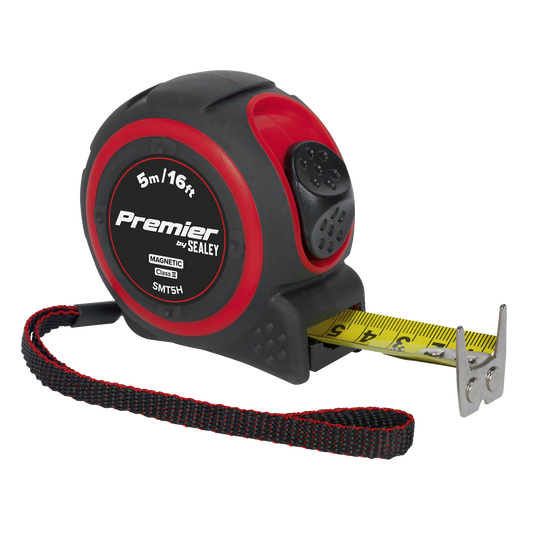 ENT1028 Sealey Premier SMT5H Tape Measure ABS 5m (16ft)