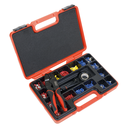 ENT1032 Sealey AK386 Ratchet Crimping Tool Kit 552pc