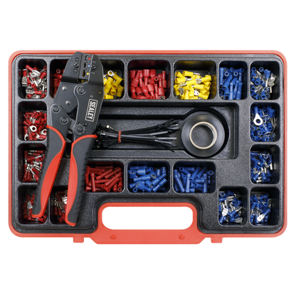 ENT1032 Sealey AK386 Ratchet Crimping Tool Kit 552pc