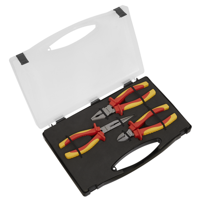 ENT1053 Sealey Premier AK83452 Pliers Set 3pc – VDE Approved