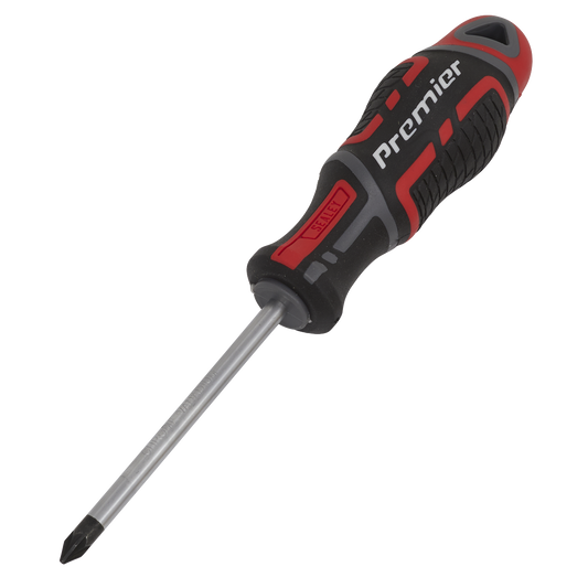 ENT1075 Sealey Premier AK4365 Pozi GripMAX® Screwdriver #1 x 75mm