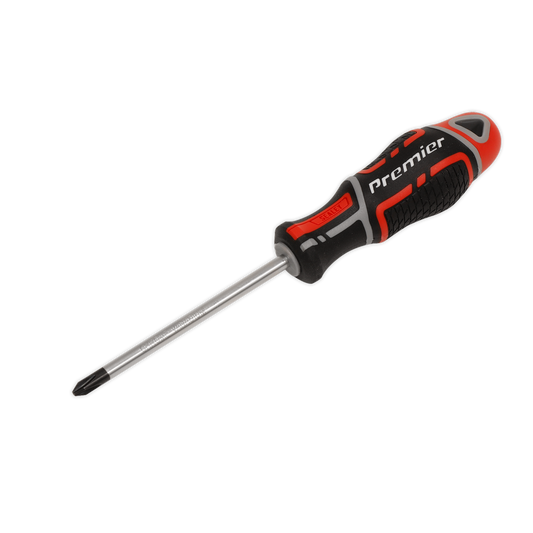ENT1076 Sealey Premier Pozi GripMAX® Screwdriver #2 x 100mm